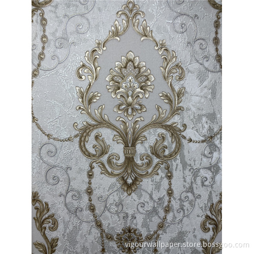 PVC Home Wallpaper For Wall Paper Covering Walls
